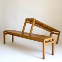 Pair of Scandinavian benches