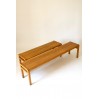 Paire de bancs scandinaves