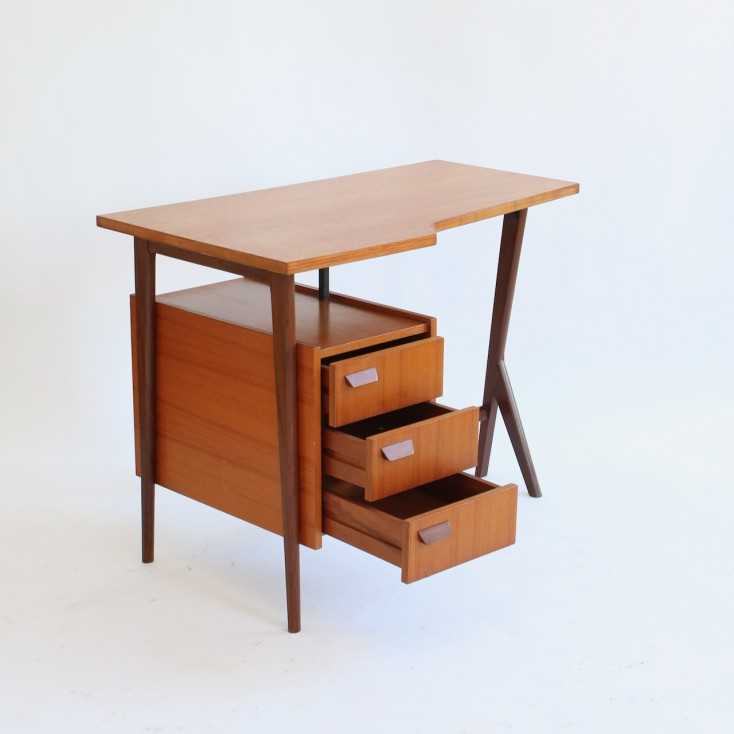 Petit bureau scandinave en teck