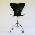 Chaise de bureau Arne JACOBSEN piétement secrétaire 