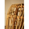 Vintage rattan stool