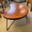 table basse vintage "haricot" 