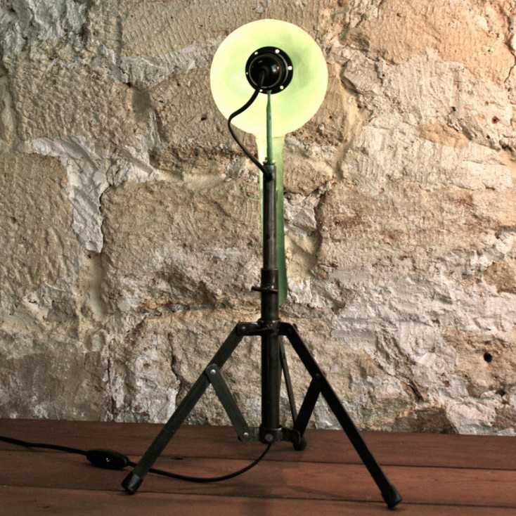 Lampe "Cuiller" verte