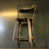 Vintage "Nicolle" industrial chair, original 