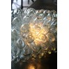 Lampe grappe de verre 