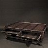 Vintage industrial postal sorting coffee table, circa 1930